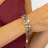 Apyrankė "Debesu Piliens III (Jet Hematite)" su Preciosa™ kristalais
